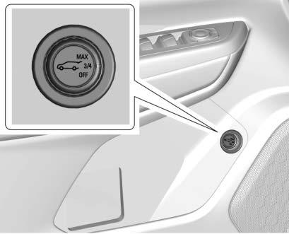 40 Keys, Doors, and Windows Caution Driving with an open and unsecured liftgate may result in damage to the power liftgate components. If equipped, the power liftgate switch is on the driver door.