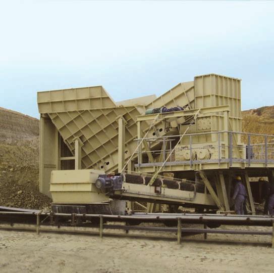 integration of the machine into existing plants and makes it suitable for mobile, semi-mobile and stationary crushing plants.