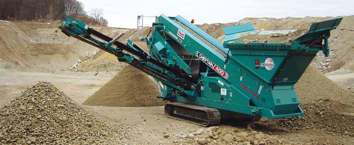 Chieftain 400 Chieftain 600 The Powerscreen Chieftain 400 is designed for smaller end users or contractors looking for an affordable entry level screening unit.