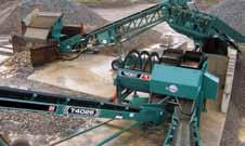 Ideally suited to applications such as natural and crushed aggregate, coal, iron ore, recycled concrete and asphalt.