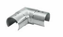 40 MORE THAN STEEL STAINLESS PRODUCTS BALUSTRADE SLOTTED TUBE FITTINGS End Cap for Slotted Tube (96732)