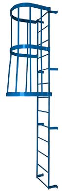 HANDRAIL PRODUCTS 20 HANDRAIL PRODUCTS FIXED ACCESS LADDERS CAGED OR UNCAGED n Available as kit components or fully bolted construction to enable self-assembly on site.