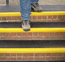 to 60mm) n Standard size 1200mm x 300mm (other sizes on demand) n Standard Colours Grey, Yellow or Black (Complete with a Nosing colour to suit) n Ideal for retrofit and provide good anti-slip