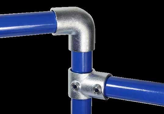 HANDRAIL PRODUCTS 8 HANDRAIL PRODUCTS HANDRAIL EAZYCLAMP To differentiate the Eazyclamp range from other systems and methods of construction, various advanced features have been incorporated into the