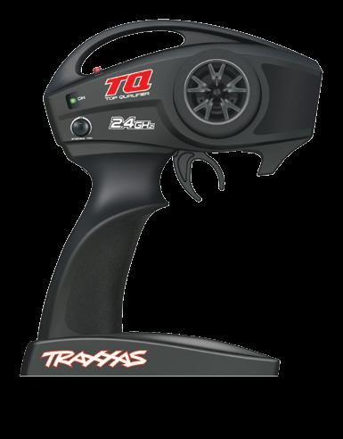 TRAXXAS TQ 2.4GHz RADIO SYSTEM Your model is equipped with the Traxxas TQ 2.4GHz transmitter.