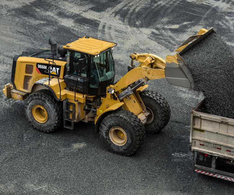 RELIABLE, PROVEN COMPONENTS & TECHNOLOGY Staying ahead of the competition, Caterpillar offers a wide variety of cutting-edge technologies to get the job done quickly and easily with outstanding