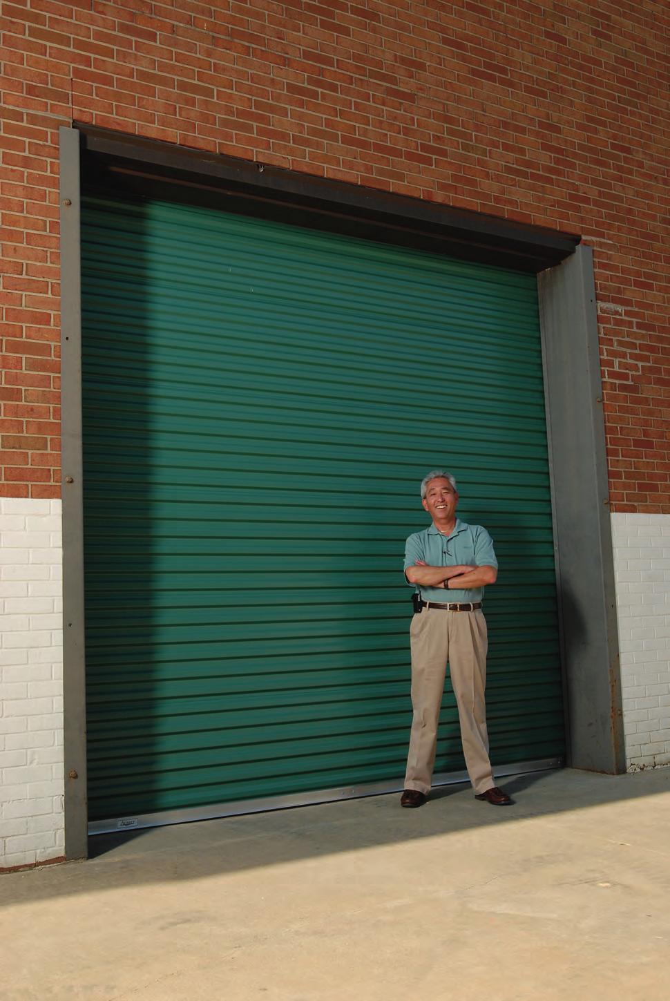 Other Commercial Models Available SECTIONAL DOORS R O L L I N G Rolling Steel S T E E L M O D E L 0 0 D O O R S Sectional Sectional Full View