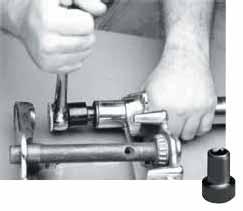 95 BIKEMASTER BEARING PULLER/SEPARATOR Bar-type bearing puller/separator set makes bearing and gear removal easy.