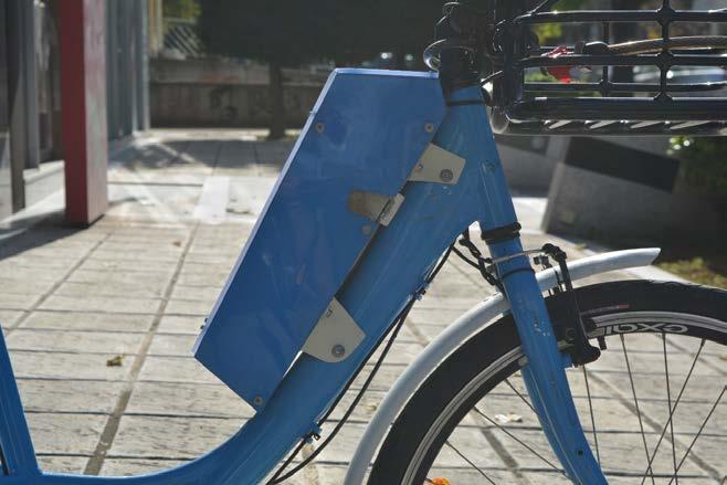 Efficient Smart Bikes Smart Digi Lock NFC technology Built-in GPS / GPRS Data information of