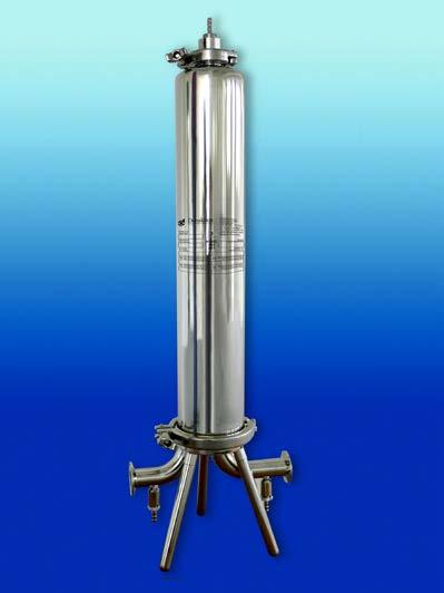 MAIN FEATURES & BENEFITS: Process Filtration From Pure to Sterile PF-EG 0003 0075 Single housings Standard version, etched and passivated, or Superplus version,