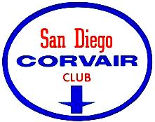 San Diego Corvair Club CORSA Chapter 921 P.O. Box 34682 San Diego, CA 92163 www.