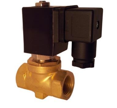 2/2-WAY SEMI-DIRECT OPERATED NORMALLY CLOSED Solenoid Valve ST-SA-series The ST-SA is a semi-direct operated 2/2-way solenoid valve. The valve is normally closed.