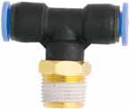 2200 Series PUSH TO CONNECT NYLON TUBE FITTINGS Push to Connect Nylon Tube Fittings 2204 2205 MALE SWIVEL BRANCH TEE Part No.