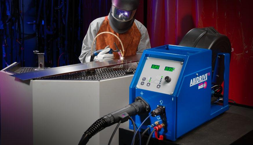 Wire Feeder System ABIDRIVE V2 ABIDRIVE V2 precise wire feeding for professional welding seam results The new wire feeding unit ABIDRIVE V2 of ABICOR BINZEL equipped with the special 4-roller drive