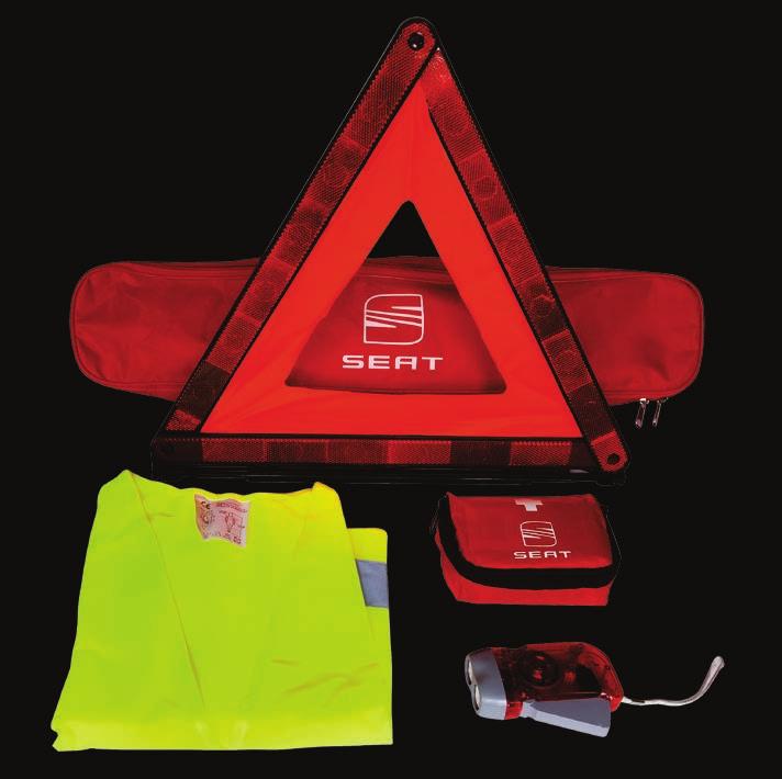 COMPLETE SAFETY KIT FREE to all customers ordering a Special Offer Accessory Pack, this complete Safety Kit is an essential accessory when motoring abroad.