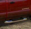 Silverado/Sierra Double Cab. Available in 6-inch rectangular, with black powder coat finish (part #22805441).