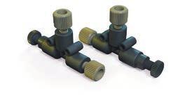 Micro-Metering Valves VALVES 7 Micro-Metering Valves XXFlow rates as low as.