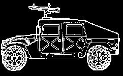 Figure 3. The M1025 Series The M966, M1025, M1025A1, M1026 and M1026A1 HMMWVs are light armament carrier configurations in the HMMWV family.