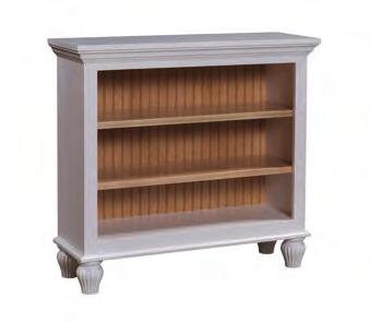 Standard Features Solid Hardwood Sides and Solid Tops Solid Wood Facing on Plywood Shelves for Structure & Integrity Mortise & Tennon Side Panels to Face Frames for Seamless
