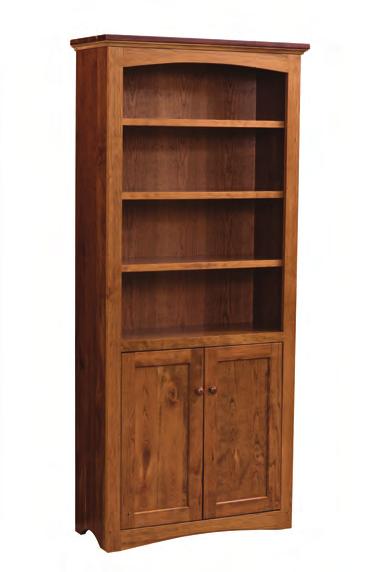 Shaker Style Standard Features Solid Hardwood Sides and Solid Tops Solid Wood Facing on Plywood Shelves for Structure & Integrity Mortise & Tennon Side Panels to Face Frames for Seamless Interior