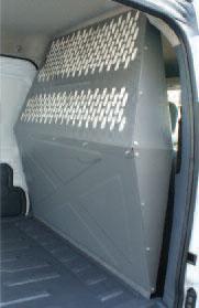 Available in Grey matted powder coat 4061T Description Transit Connect Partition