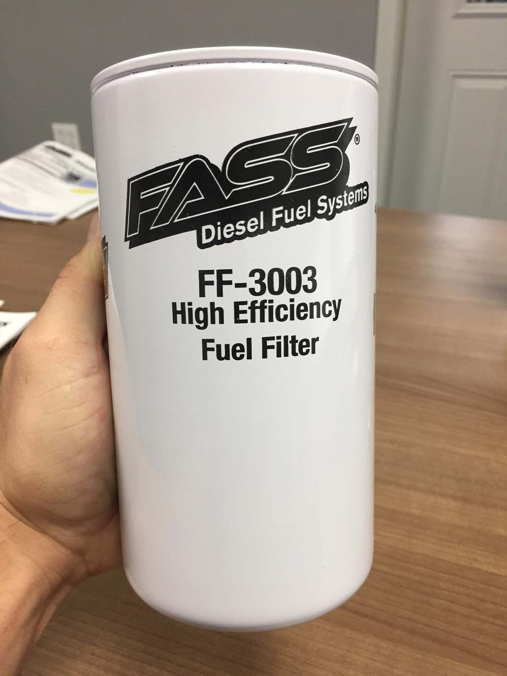 Filter Cross References (Currently in use) Fuel (FWS-3003) Water (FS-1001) Fuel Filter (Micron Rating) Water Separator (Micron Rating)
