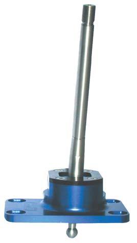 . Smoother, more precise shifts 33% shift throw reduction Spherical pivot bearing Fully isolated upper stick Stainless steel lower stick Easy installation No modifications to factory trim needed B.