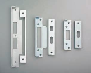 B: Radius deadbolt is not available on Oval profile lockcases and therefore rebate kits are not available to suit LA2SZ LASZ LA0SZ Function LA6SZ Latch 6 LA7SZ Latch 76 LA0SZ Euro sashlock 6 LASZ