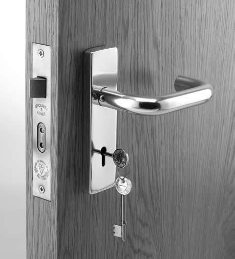 PA lever handles and LA502 lever lock Spindles & Fixings All lever and rose variants are supplied as standard with a spindle suitable for doors mm