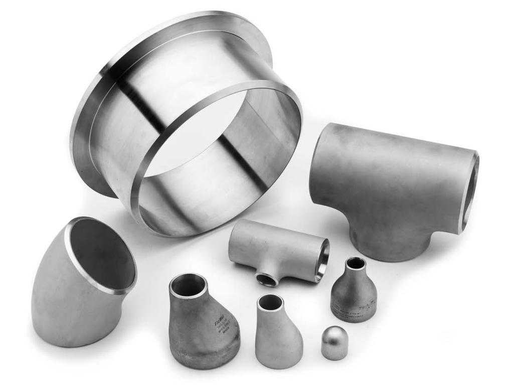 Buttweld Pipe Fittings NOTE: ANSI B16.9, MSS-SP-43 Buttweld fittings in duplex and other special alloys are available from stock and throughout our worldwide network of suppliers.