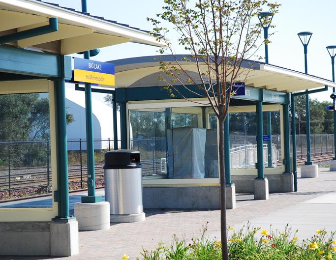 Additional locations or expanded existing station parking areas are possible to satisfy future park-and-ride demand if necessary.
