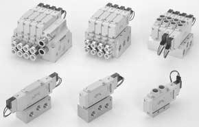 SOLENOID VALVES SERIES Valve width: mm Effective area: 5mm Applicable cylinder bore sizes: 50 SOLENOID VALVES SERIES Valve width: mm Effective