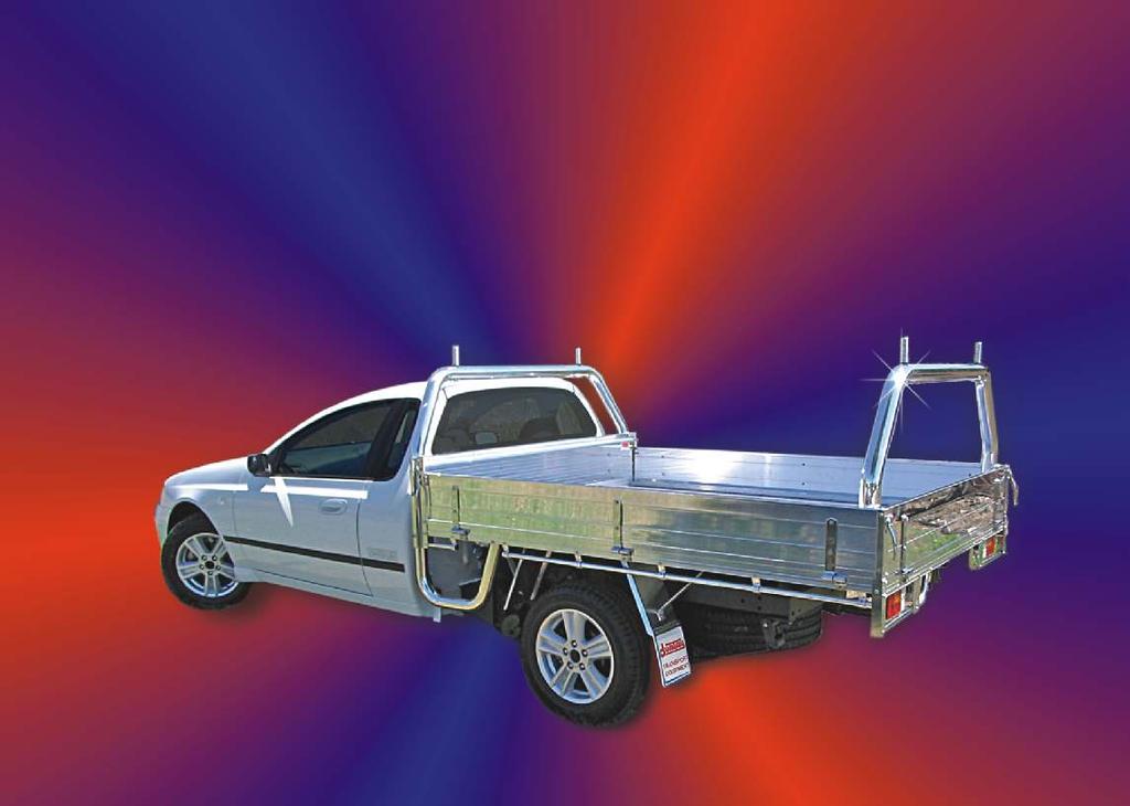 The Duratray Deluxe options are designed to add a touch of class to your Ute body, while still retaining strength and quality. Any of the options may be added to our Standard Alloy Trays if required.