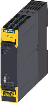 SIRIUS 3SK1 Safety Relays Example Description Adjustable off-delay time Standard basic units, 22.