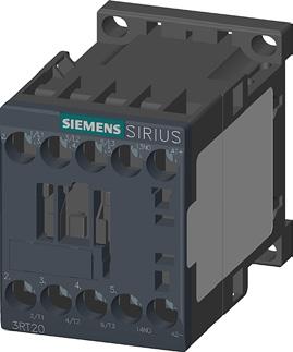 SIRIUS Innovations Industrial Controls Example Size Rated control supply voltage (V) Contactors for switching motors Contactor relays S00 Size S00 3 kw Size S00 4 kw Size S00 5.5 kw Size S00 7.