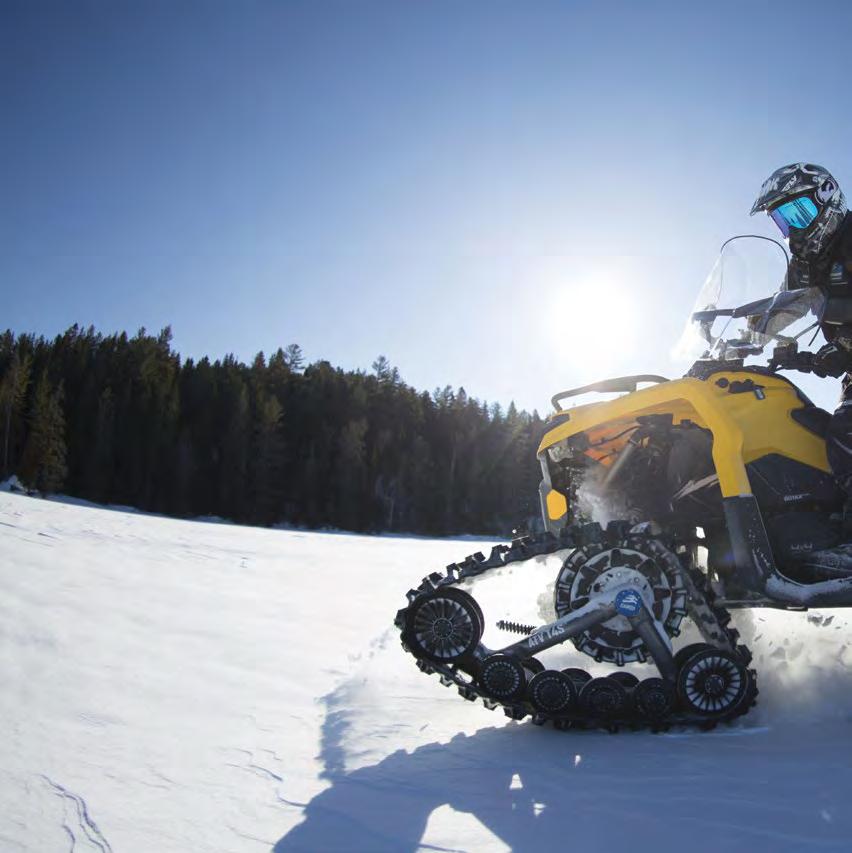 WHICH ATV TRACK SYSTEM IS RIGHT FOR YOU? STANDARD VEHICLES SMALL VEHICLES TRACTION AND FLOTATION NEEDS Do you carry big loads on steep terrain?