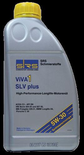The full range of SRS Lubricants is available on request.