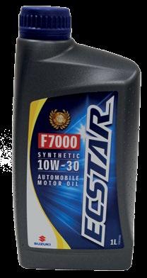 The full range of SUZUKI Lubricants is available on request.