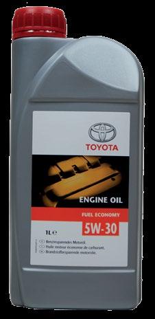 The full range of TOYOTA Lubricants is available on request.