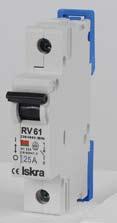 INSTALLATION BUILT-IN DEVICE RV 60, RV 120, RS They are used as main switches in house distribution boxes or as switches for individual electric circuits. A handle can be sealed in ON or OFF position.