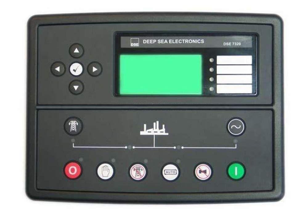 alerts (with external modem). The DSE7320 will also monitor the mains (utility) supply. The modules include USB, RS232 and RS485 ports as well as dedicated DSENet terminals for system expansion.