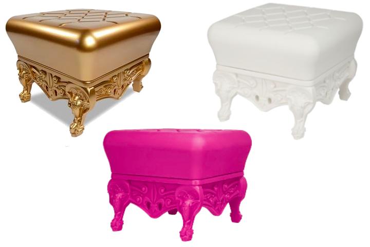 avail: Pink 1 White 1 Gold 1 Italian Side Table