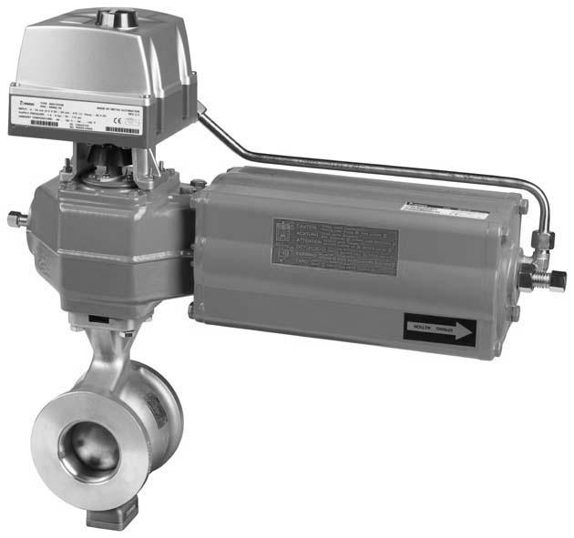 NELES R SERIES V-PORT SEGMENT VLVE Metso's Neles V-port valve in the R-series is primarily intended as a control valve, but it can also be used for shut-off service.