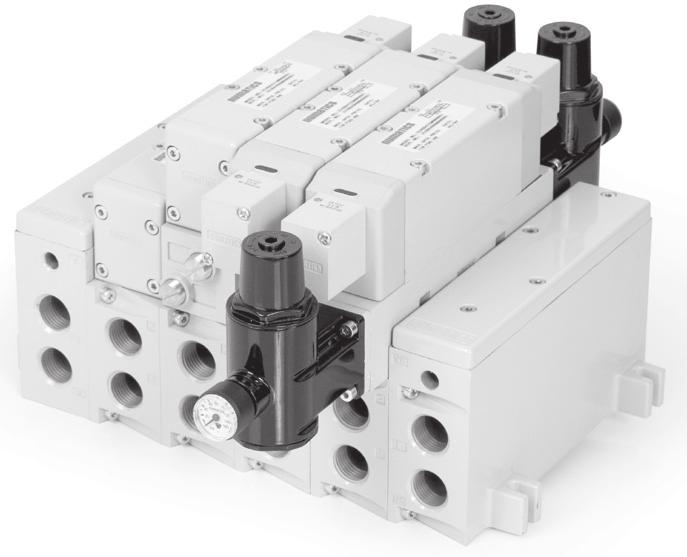 Dimensions Manifold Assembly Note: For Fieldbus Electronics dimensions, see page: 09 Dimensions [mm] A B C D E F G H J K L M N O P Q R 77.0 0.0.0.0.0 9.0 7.0.0 0.0.0.0 8.