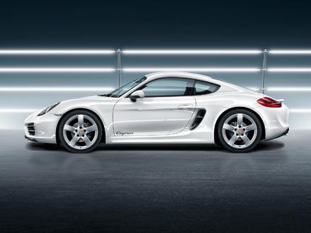 9-inch Cayman S 9-inch Boxster S 8-inch Cayman 8-inch Boxster 9-inch Cayman S These 9-inch wheels in classic five-spoke design will lend your sports car an extra dynamic touch and that includes the