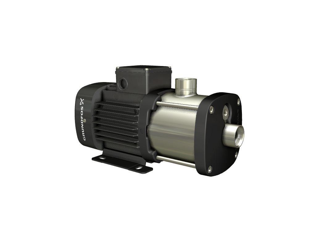 Position Qty. Description 1 CM3-5 A-R-I-E-AQQE Product No.: On request Compact, reliable, horizontal, multistage, end-suction centrifugal pump with axial suction port and radial discharge port.