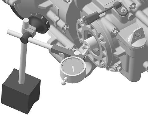 Subsection (GEARBOX) GENERAL To remove gearbox, the engine removal is necessary. During assembly/installation, use the torque values and service products as in the exploded views.