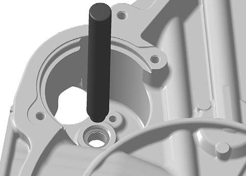 Main ball bearing PTO side Use needle bearing remover (P/N 59 035 756) to remove needle bearing no.