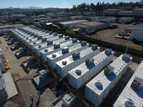 SDG&E Energy Storage Projects Escondido BESS 30-MW / 120-MWh Li Ion Batteries Transmission Grid Connected CAISO Dispatched REG-UP/DN, Spinning Reserve, Voltage Regulation and Solar Firming El