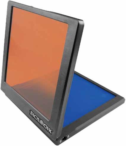 BluView Transilluminator BluView Transilluminator The BluView Transilluminator provides an outstanding gel viewing experience with gel sizes less